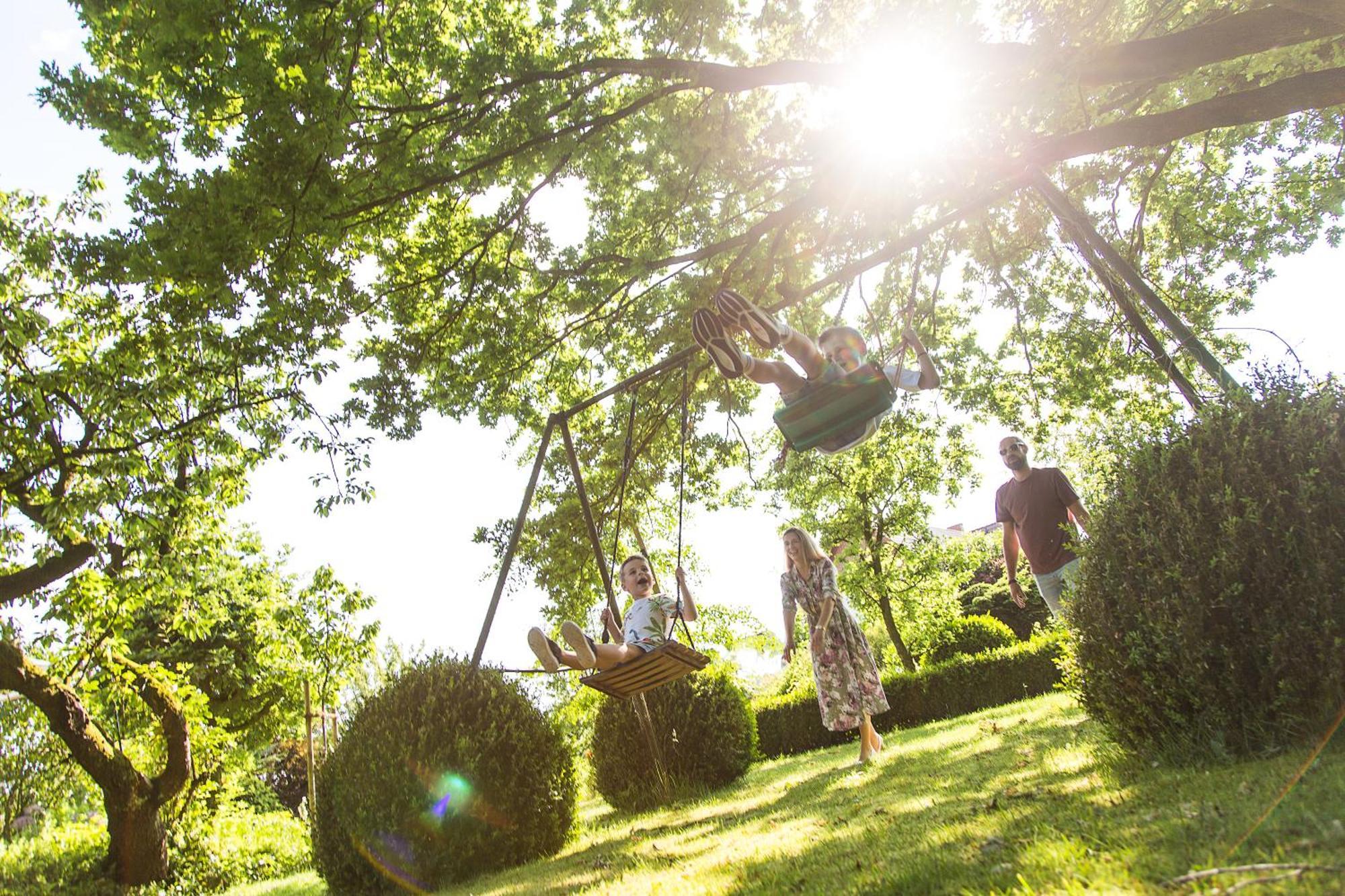 Ferienhaus "Sonne Im Gruenen" Lindern Esterno foto